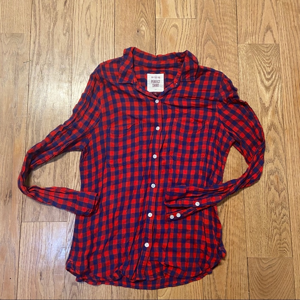 Plaid Flannel Shirt